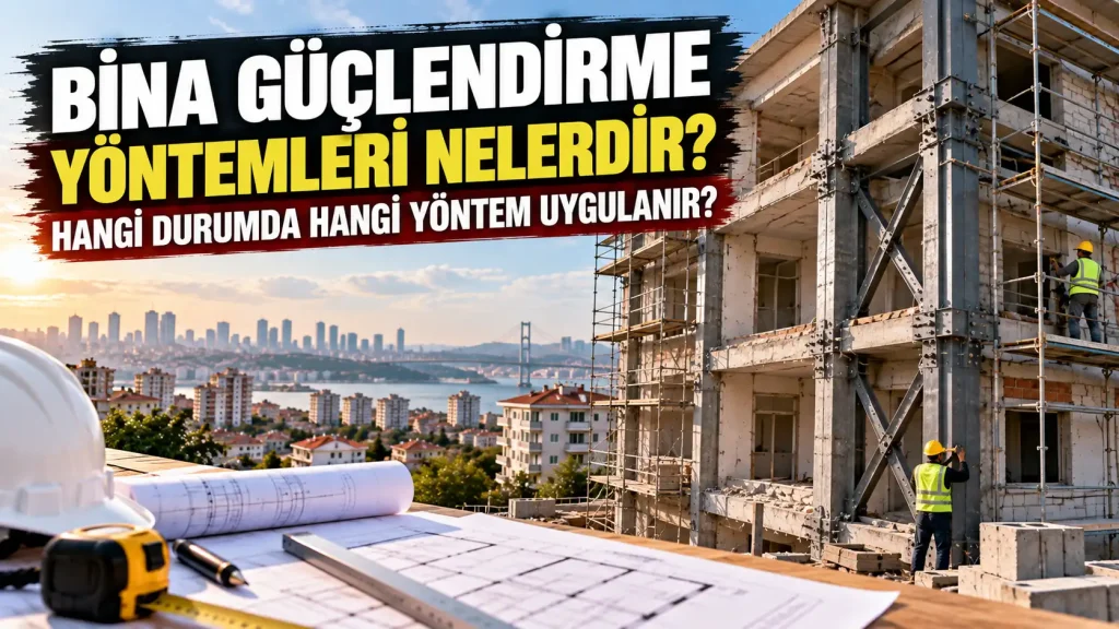 Bina Güçlendirme Yöntemleri Nelerdir? Hangi Durumda Hangi Yöntem Uygulanır? 1 234c331298849c289f31dd5789c092f0 1